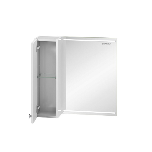  Зеркальный шкаф Nota 65 белый – картинка-3