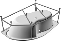 Relisan Рама-каркас Sofi 170х105 L/R