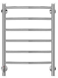 Terminus Полотенцесушитель электрический Классик П6 450х650 диммер слева – фотография-2