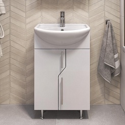 Vigo Тумба под раковину Turin 55 белая – фотография-2