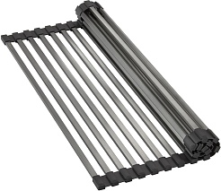 Milacio Ролл-мат для кухонной мойки Ultra MCU.4533.GM вороненая сталь – фотография-2