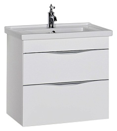 Aquanet Тумба под раковину Эвора 70 белый – фотография-1