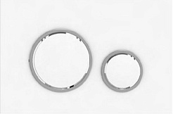 BelBagno Кнопка смыва CIRCLE BB-P47132 белая/хром – фотография-1