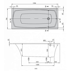 Villeroy & Boch Акриловая ванна My Art UBQ170MYA2V-01 alpin – фотография-3