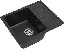 Ewigstein Мойка кухонная Elegant 45F антрацит – фотография-1