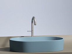 Ceramicanova Мебельная раковина Element 60 CN6048ML голубой матовый – фотография-4