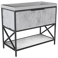 Mixline Тумба с раковиной Бруклин 100 бетон