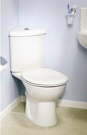 Vitra Унитаз-компакт Arkitekt 9754B003-7200 угловой – фотография-3