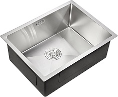 Milacio Мойка кухонная Denia 58 Steel нержавеющая сталь