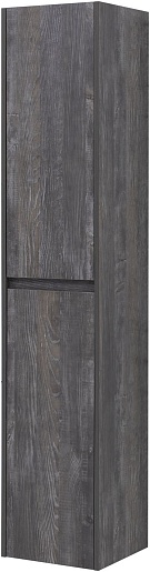 Aquanet Шкаф пенал Nova Lite 35 R подвесной дуб серый – картинка-3