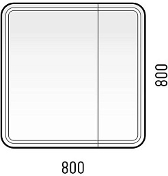 Corozo Мебель для ванной Алабама 100 Z2 белая – фотография-10