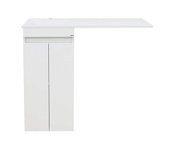 Misty Тумба с раковиной Фостер 100 L прямая – фотография-4