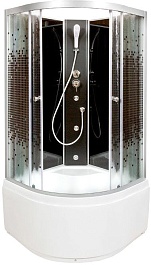 DTO Душевая кабина L 810 N без крыши с гидромассажем – фотография-1