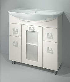 Какса-а Тумба с раковиной Витраж 80 – фотография-2