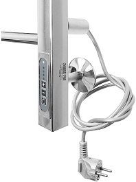 Domoterm Полотенцесушитель электрический Квадро DMT П10 500x1000 EK R хром – фотография-4