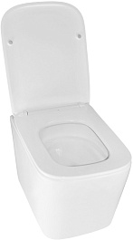 Azario Унитаз подвесной Cascad M AZ-10002 безободковый белый – фотография-6