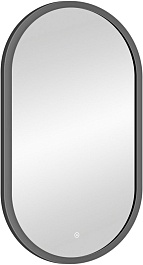 Continent Зеркало Prime Gray Led 450x800 – фотография-2
