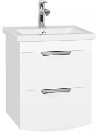 Style Line Мебель для ванной Жасмин-2 50 Люкс белая – фотография-9