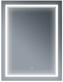 Бриклаер Зеркало Эстель-2 60 LED, сенсор на зеркале – фотография-1