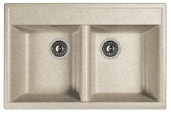 Dr. Gans Мойка гранитная Астра 780 серая – фотография-1