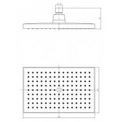 Lemark Верхний душ LM8039C – фотография-2