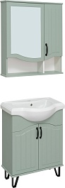 Runo Мебель для ванной Марсель 65 мята – фотография-1