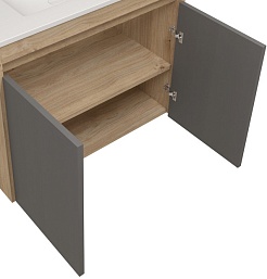 Teymi Фасад для тумбы Netta 75 графит – фотография-1