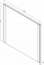 Aquanet Зеркало Форли 10085 LED – фотография-3