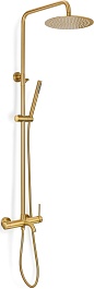 Milacio Душевая система Ultra MCU.151.SS золото брашированное – фотография-1
