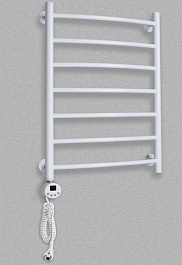 Domoterm Полотенцесушитель Калипсо П7 500x700 E L белый – фотография-2