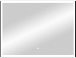 Continent Зеркало Frame Black Led 800x600 – фотография-1