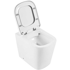 BelBagno Унитаз приставной Albano BB120CBR/BB120SC безободковый – фотография-5