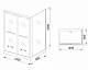 Royal Bath Душевой уголок RB-L-2011 1200x800x2000 L – фотография-16