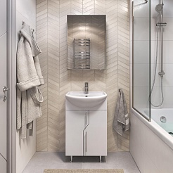 Vigo Мебель для ванной Turin 50 белая – фотография-2