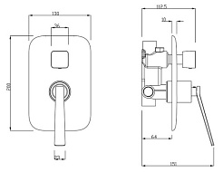 Timo Душевая система Halti SX-4100/00 SM chrome – фотография-2