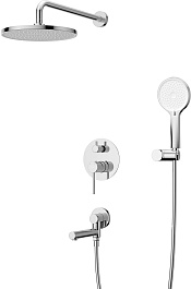 Cezares Душевая система RELAX-VDSET-01 хром – фотография-1