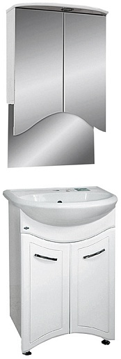 Misty Мебель для ванной Уют 55 бабочка – фото-1