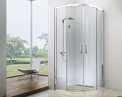 BERGES Wasserhaus Душевой уголок Solo R 90x90 061108 – фотография-2