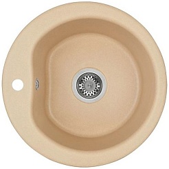 Акватон Кухонная мойка Мида латте – фотография-1