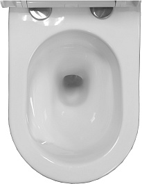 Azario Унитаз подвесной Etera AZ-118E-UQ3 безободковый белый – фотография-10