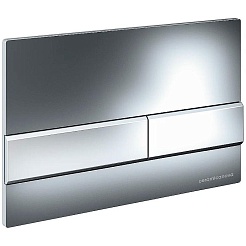 Ceramicanova Подвесной унитаз Play Rimless с шумоизоляционной панелью CN1000 с системой инсталляции Envision кнопка Flat хром – фотография-3