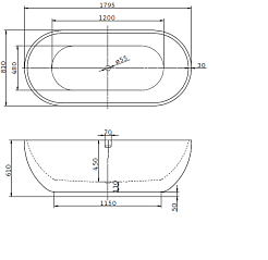 BelBagno Акриловая ванна BB26 – фотография-3