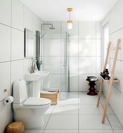 Gustavsberg Унитаз-компакт Estetic Hygienic Flush безободковый с микролифтом – фотография-3