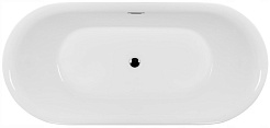 Ceruttispa Акриловая ванна D'ISEO 170x85x60 отдельностоящая – фотография-2