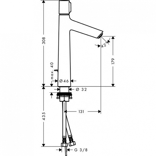 Hansgrohe Смеситель Talis Select S 72044000 для раковины – картинка-5