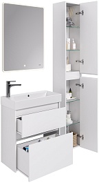 Dreja Шкаф пенал Slim 30 белый – фотография-8