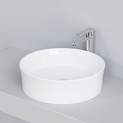 Ambassador Раковина накладная Conrad 38.2 белая – фотография-2