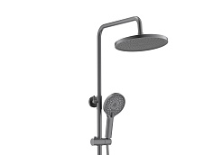 Aquatek Душевая система Лугано AQ2740BGM оружейная сталь – фотография-3