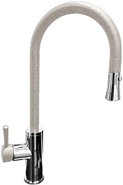 Granfest Смеситель для кухни 7652 серый – фотография-1