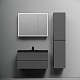 Sancos Тумба с раковиной Folk 90 grey soft раковина Element 91 CN7002MB – фотография-13